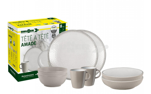 Set tête-à-tête Amadè 8 pcs