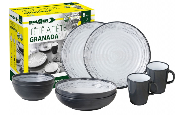 Set tête-à-tête Granada 8 pcs