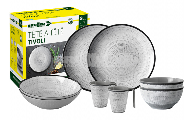 Set tête-à-tête Tivoli 8 pcs