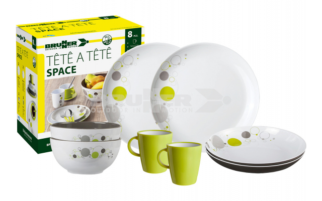 Set tête-à-tête Space 8 pcs