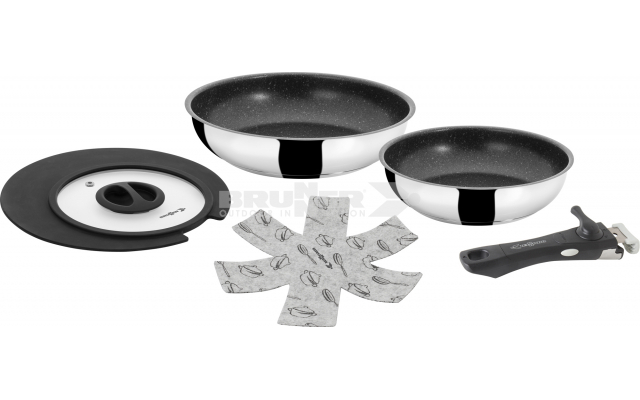 Academy double pan set Ø22/20