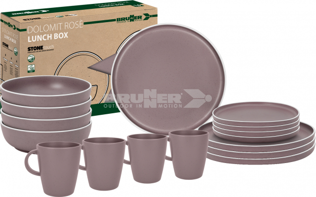 Lunch Box Dolomit rose